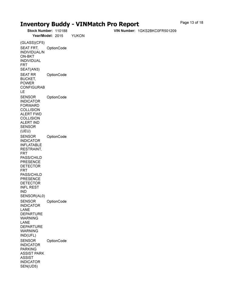 Windshield Mounted Camera Fits 15-16 SRX 10300327