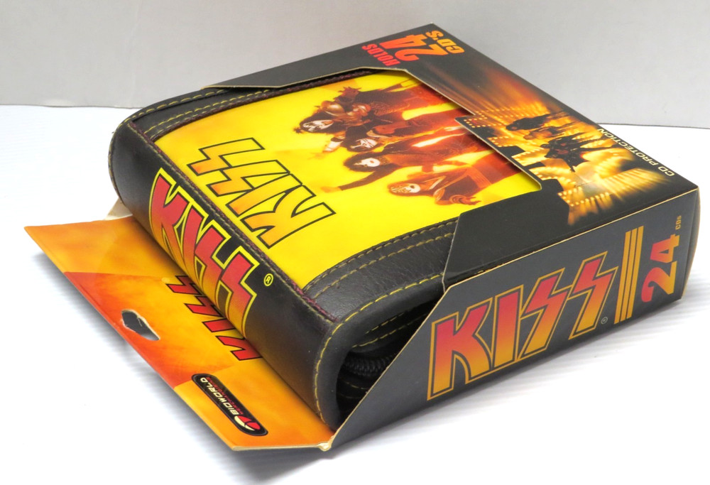 KISS COMPACT DISC CASE NEW IN BOX HOLDS 24