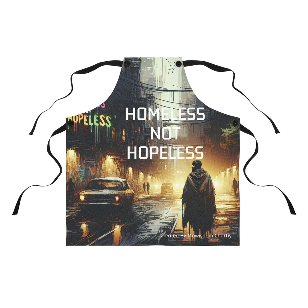 "Homeless Not Hopeless" Apron V2