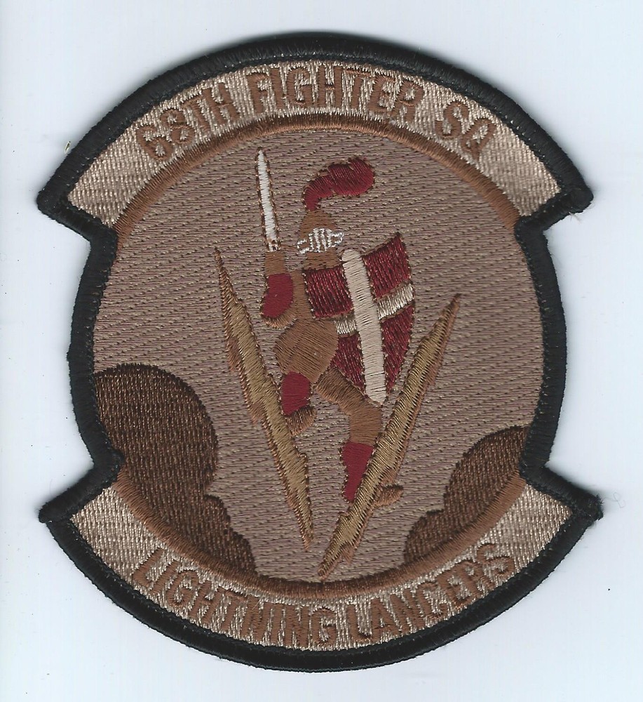 68th FIGHTER SQUADRON  desert patch