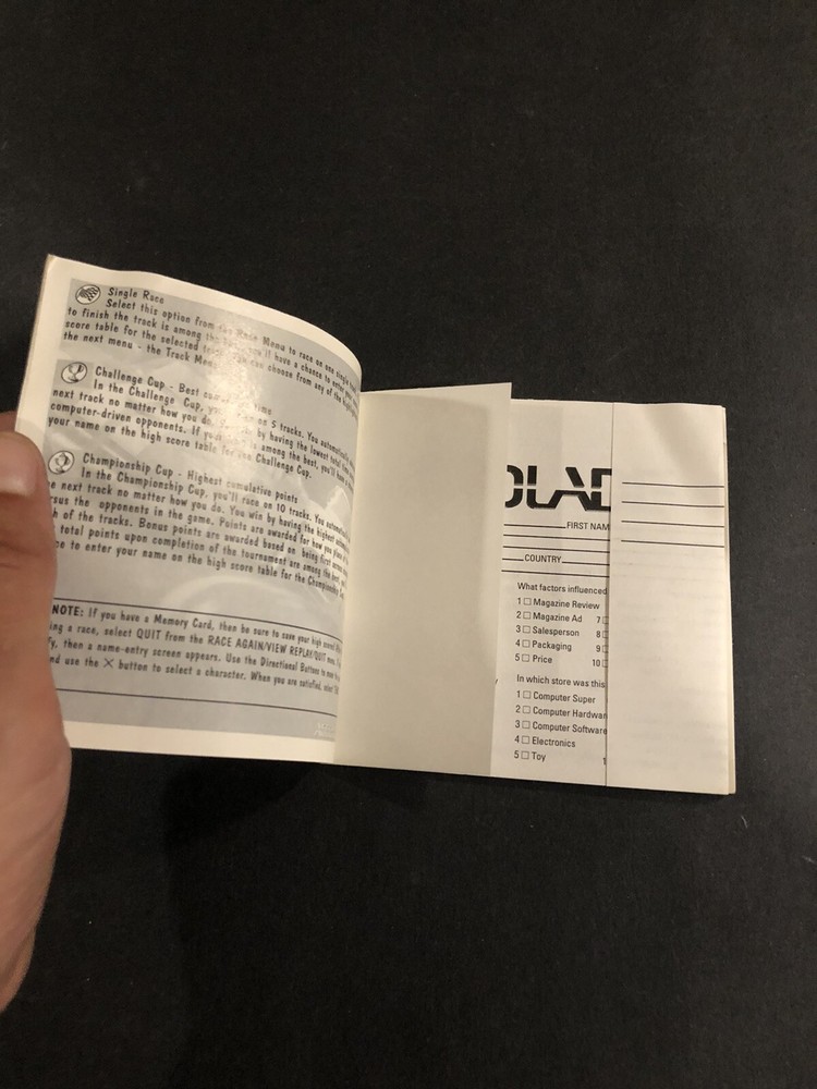 test drive 4 ps1 manual