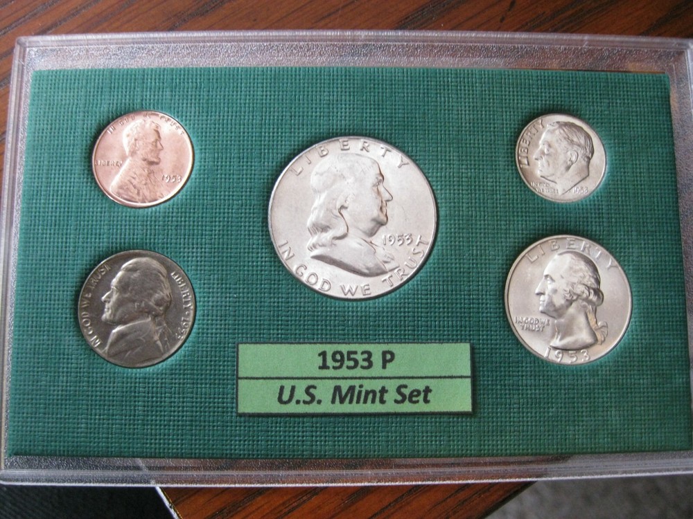 1953 P US Mint Set Brilliant Uncirculated!