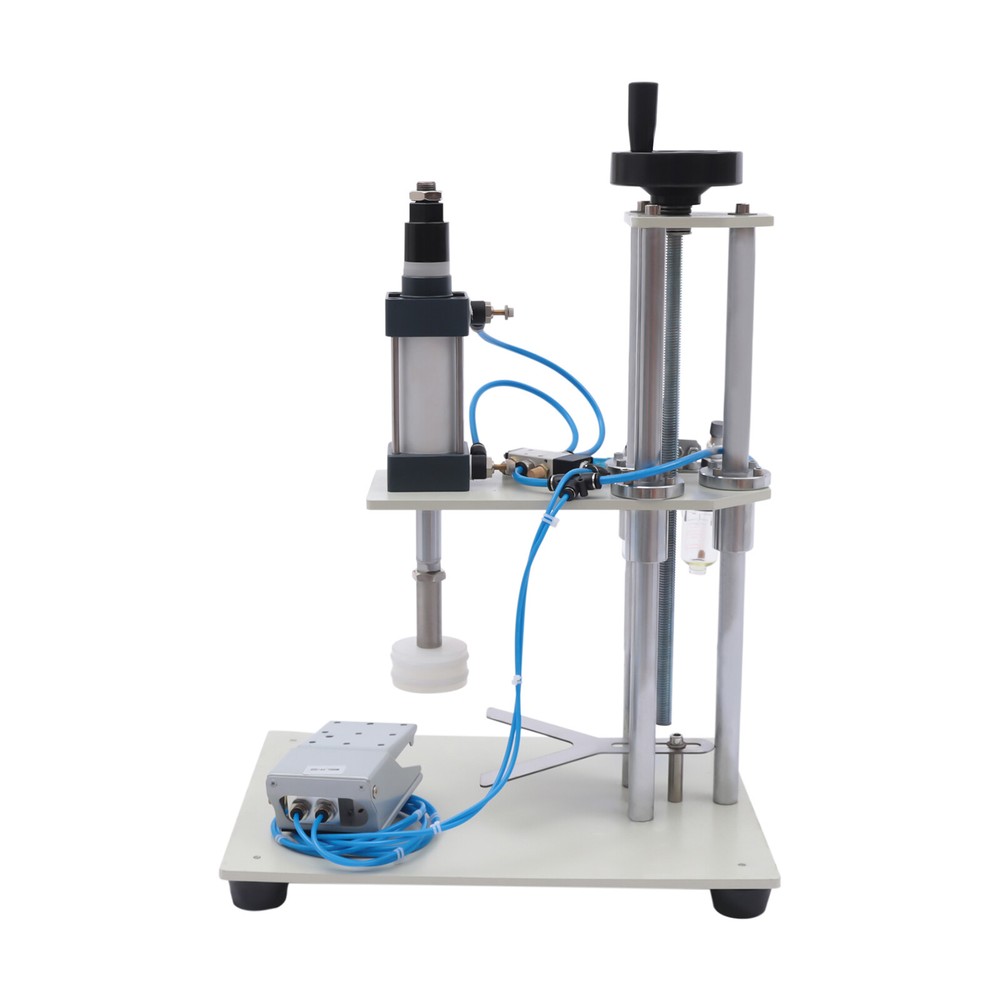 800W Pneumatic Punch Bottle Sealing Crimper Capper Press Machine Capping Machine