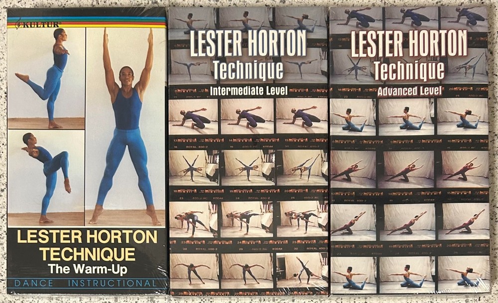 Lester Horton Technique Complete New VHS Set Warm-Up Intermediate Advanced Level