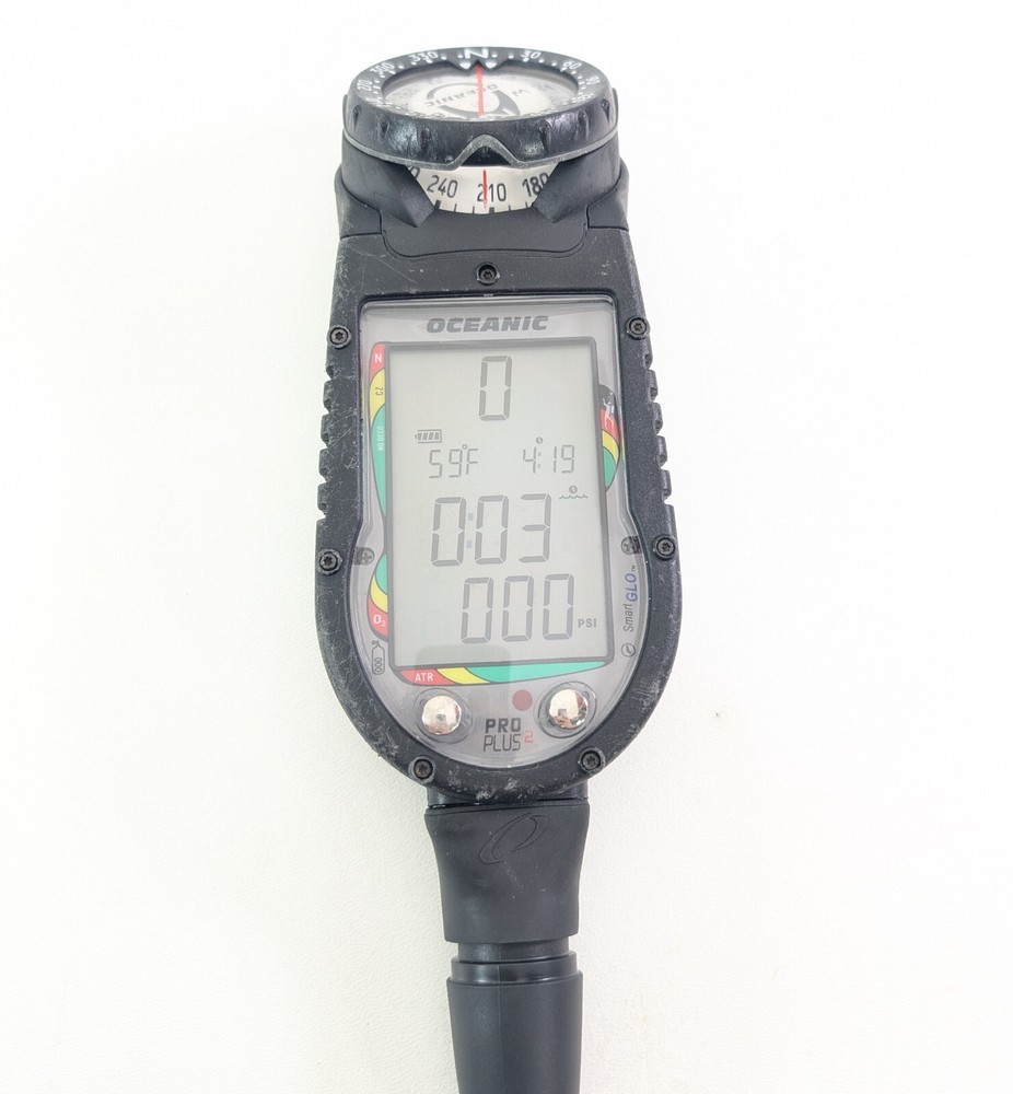 Oceanic Pro Plus 2.1 SCUBA Dive Air Integrated Computer, Compass Air & Nitrox 2