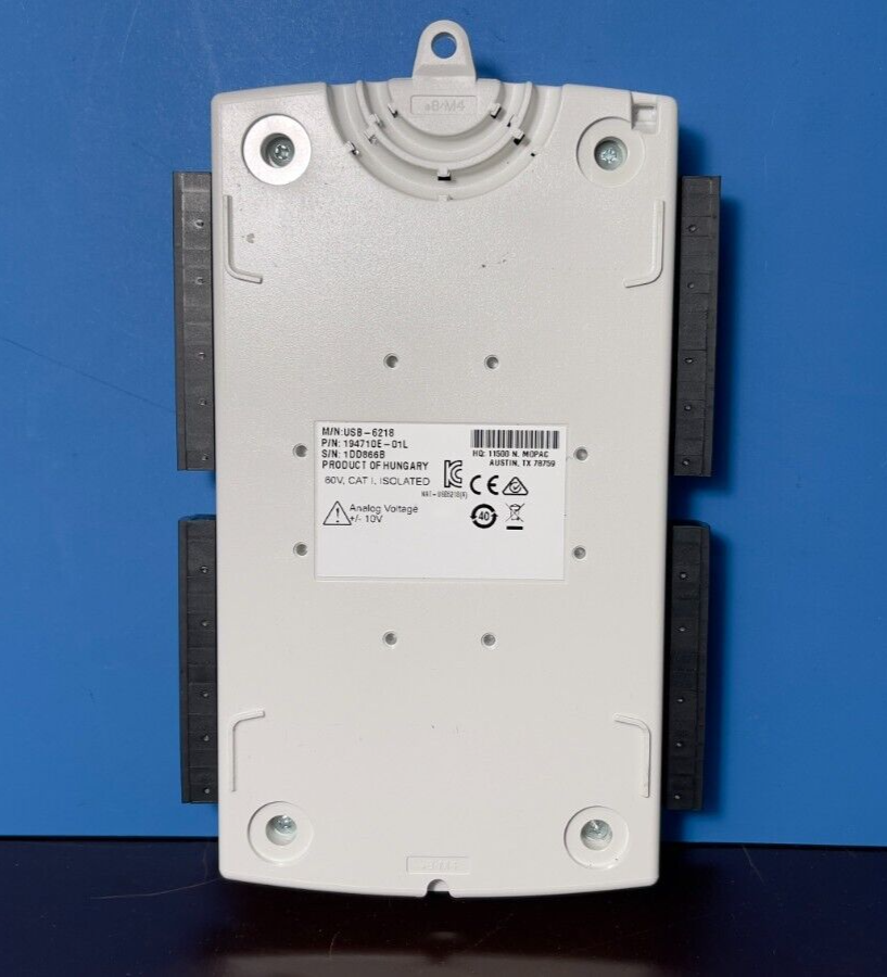 National Instruments NI USB-6218 32 Inputs, 16-bit, 250 KS/s,
