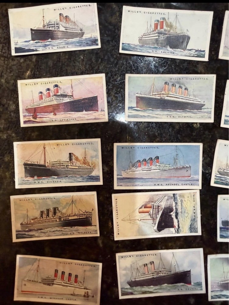 Vintage Ship Card Lot
