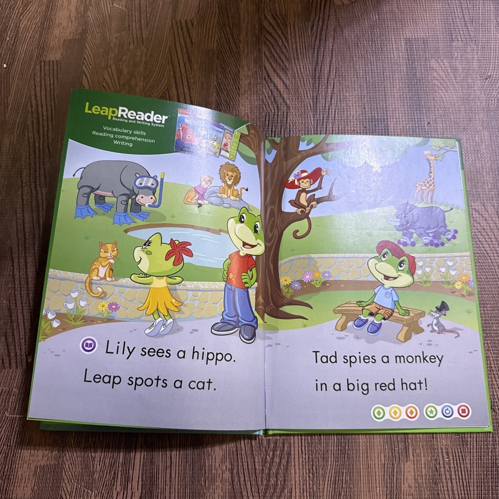 LeapFrog LeapReader book — READ. WRITE. LISTEN | LeapReader Activity Book