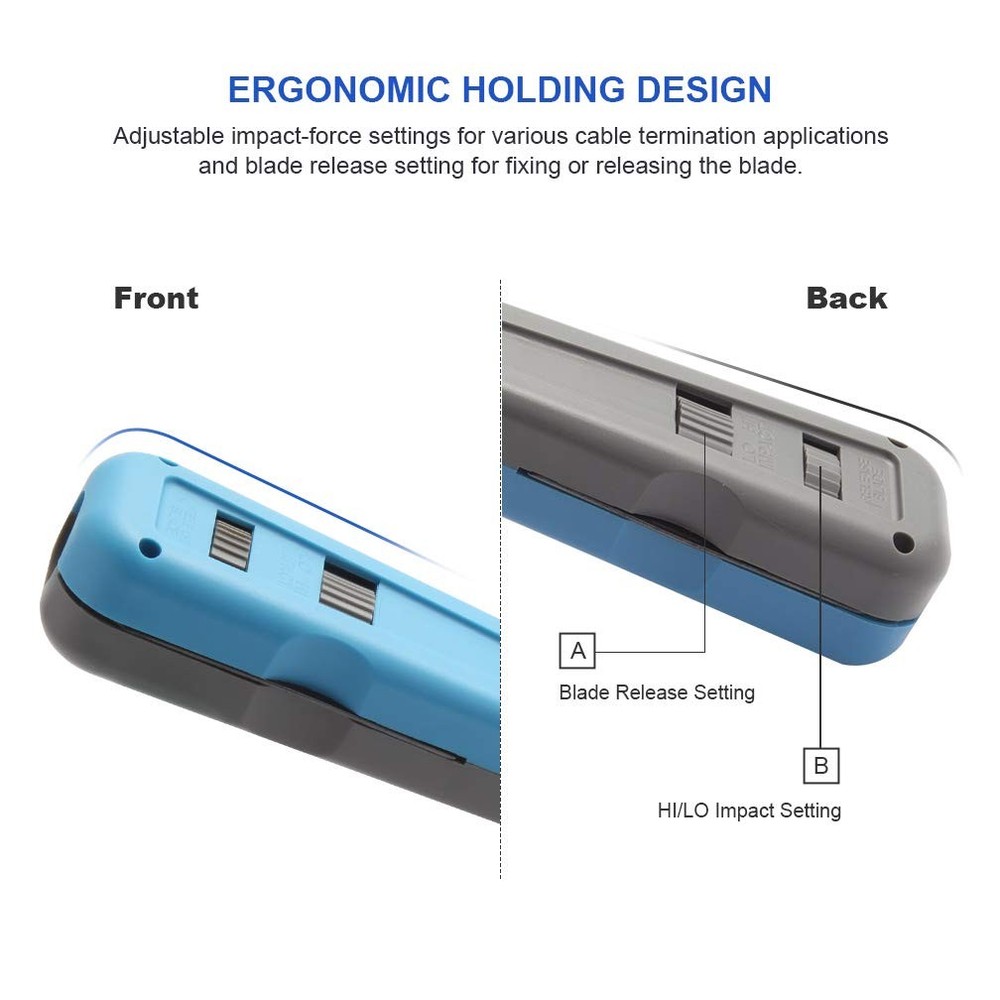 Punch Down Tool with 110/88 Blade & Network Wire Tool, X1
