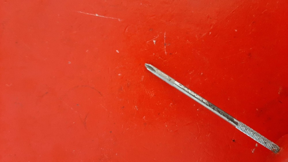 Snap-on Tools SGDP300A #0 Phillips Screwdriver Red Soft Grip Handle Engraved