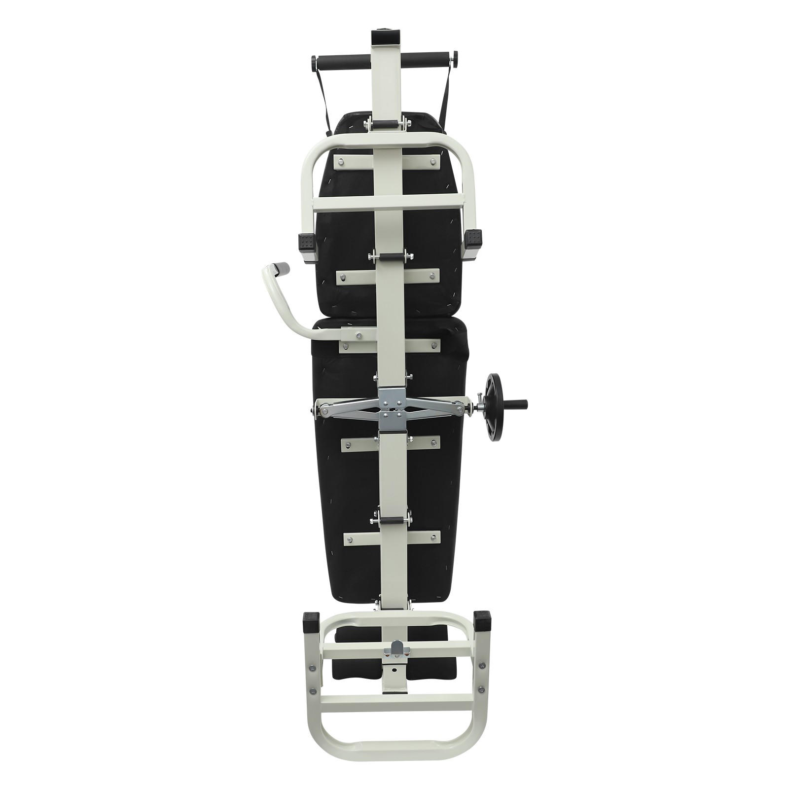 Professional Neck Back Traction Device 330LBS, Handwheel Control for Home Clinic