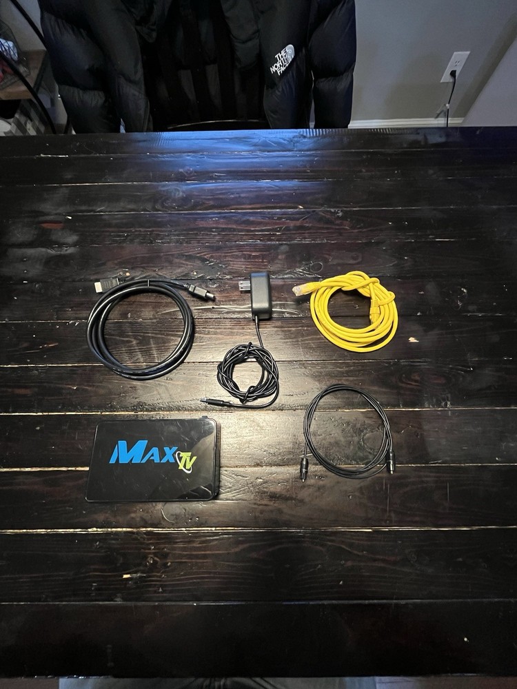 Max TV Streaming TV Box with Cables