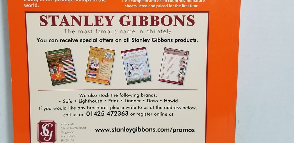Stanley Gibbons Stamp Catalogue 2006 Volume 4 Book Identification Collector