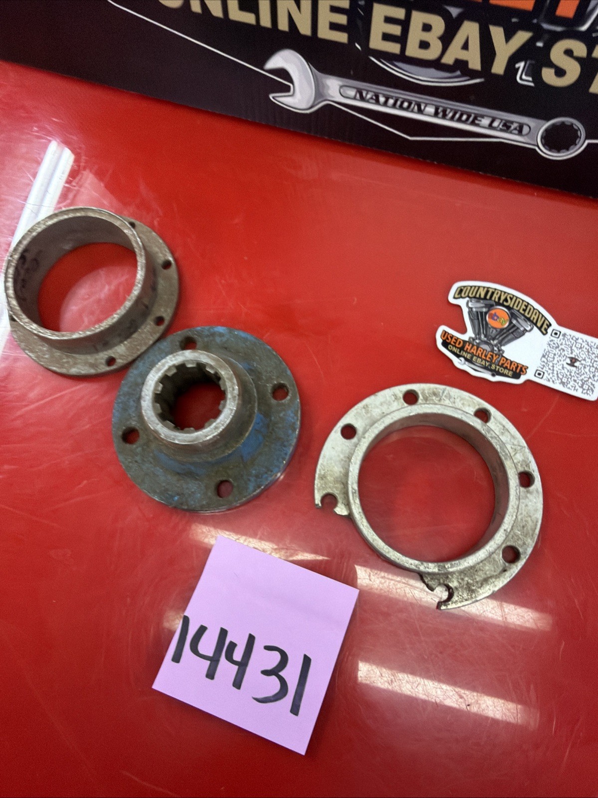 Quick Change Rear End Older Vintage Flange Hub Dirt Sprint Car Hot Rat Rod Parts