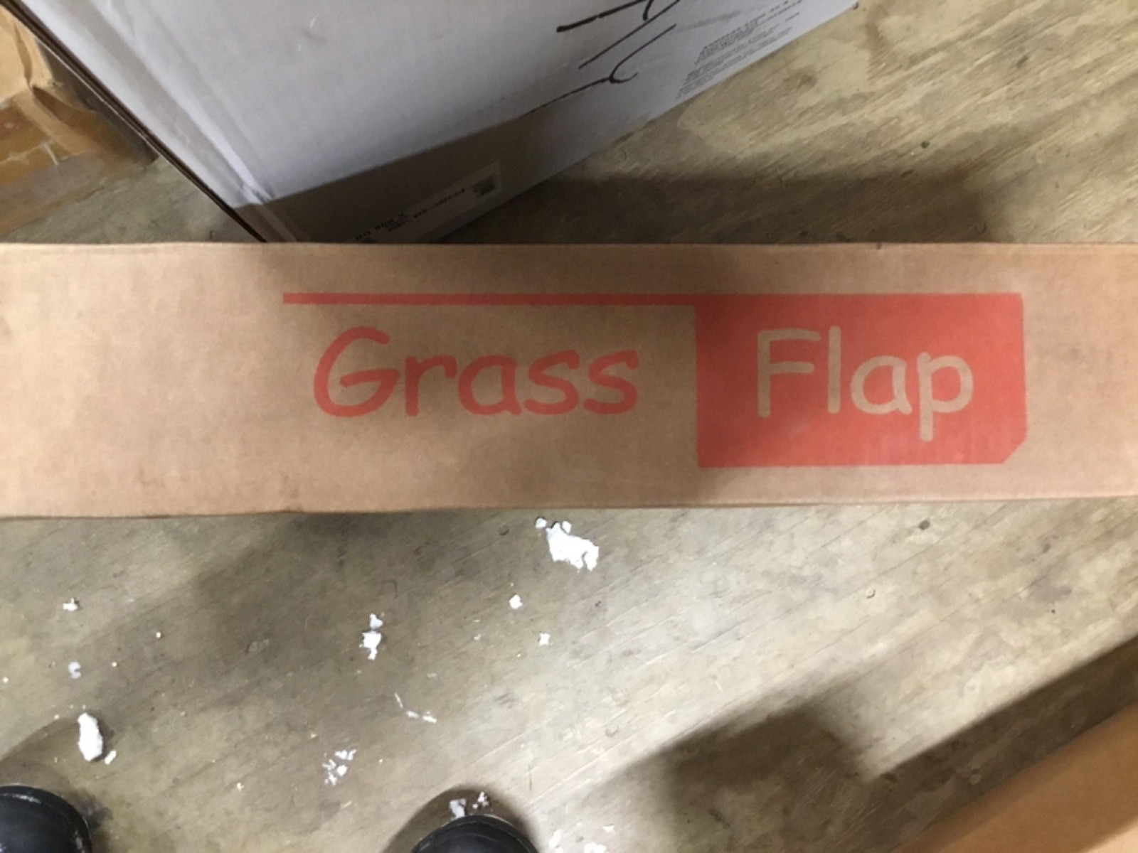 48K50-5L GRASSFLAP® BRAND CHUTE BLOCKER WITH 5L PEDAL & NO DRILL MOUNT