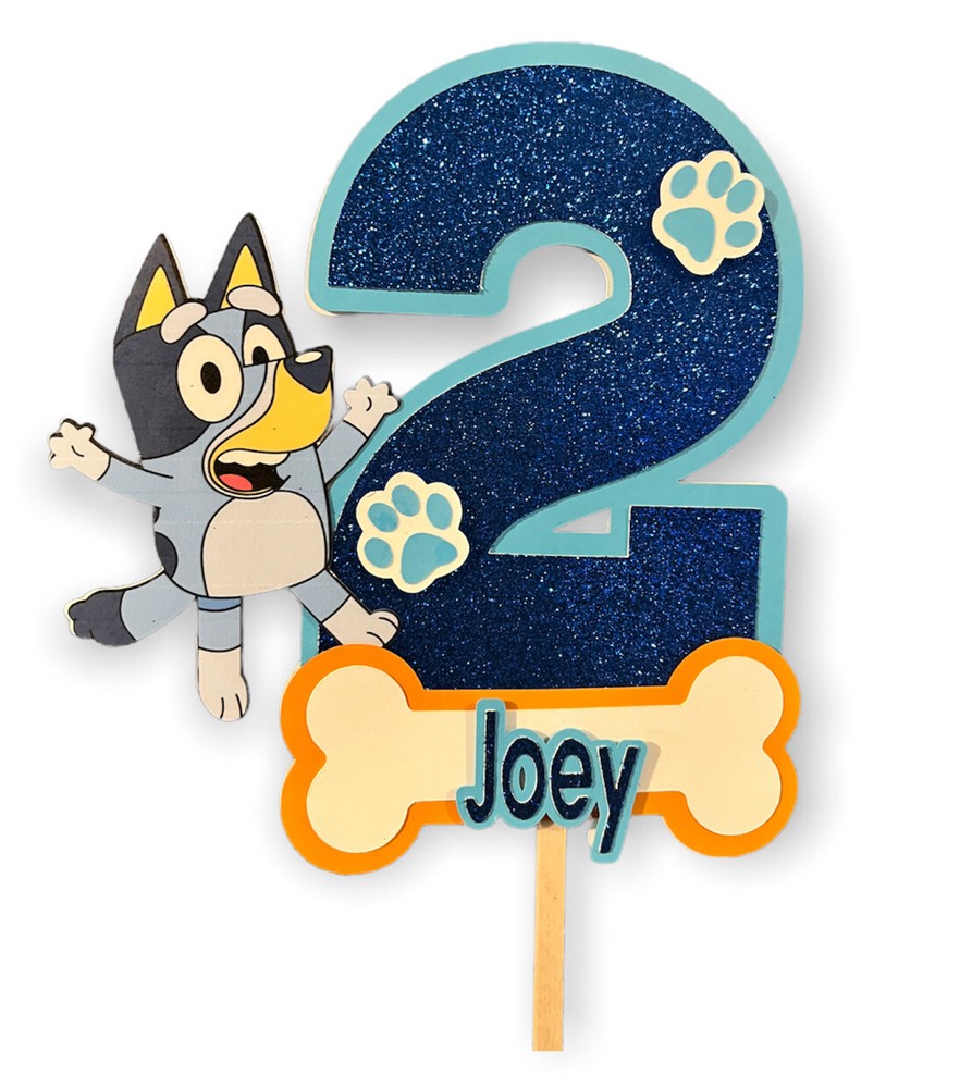 Bluey Cake Topper