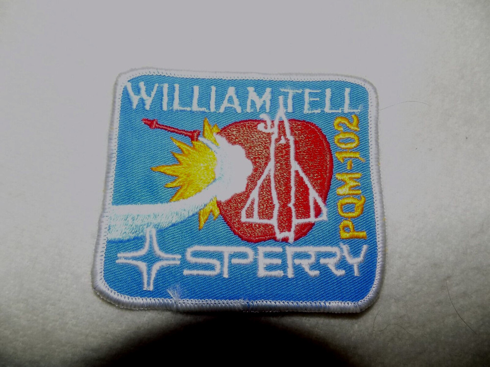 WILLIAM TELL SPERRY PQM-102 PATCH