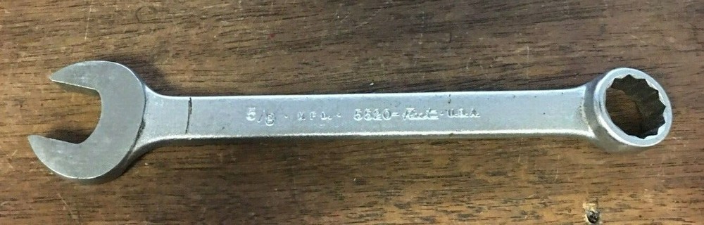 5520-FLEET COMBINATION WRENCHES 12 PT 5/8"