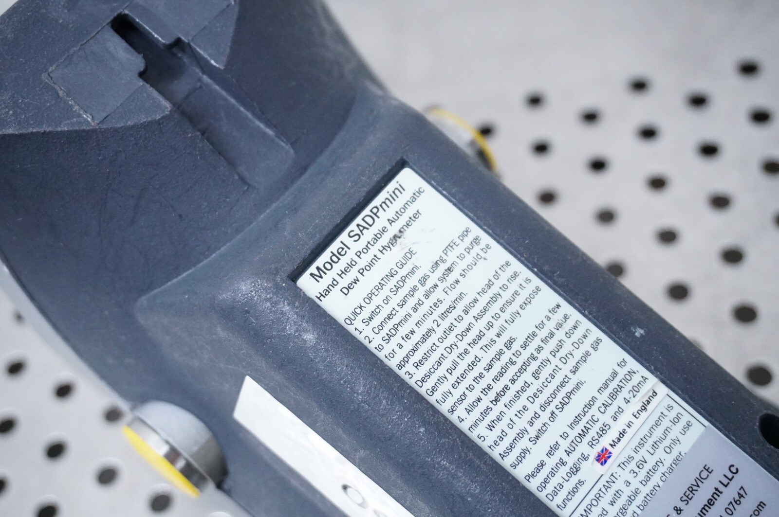 Alpha Moisture Systems SADPmini Portable Automatic Dewpoint Hygrometer