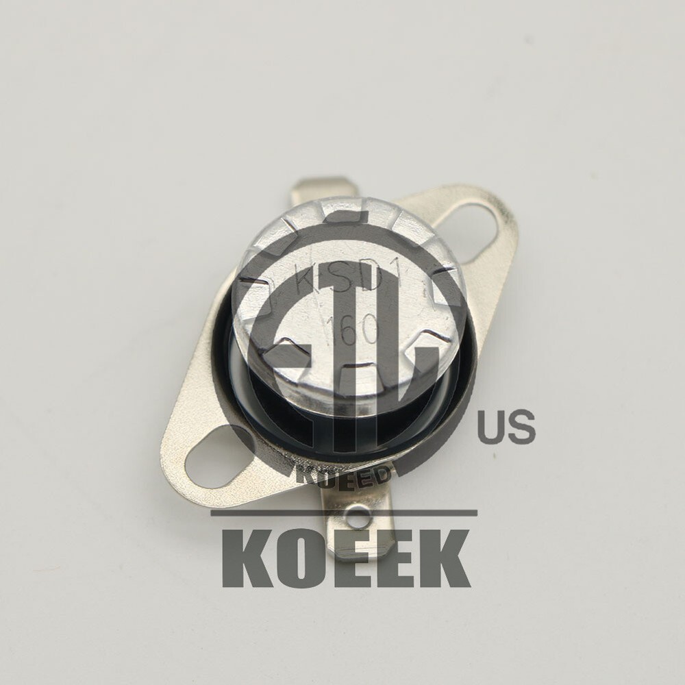 1PC Temperature Control Thermal Cutoff Switch Thermostat KSD1 160/0 Replacement