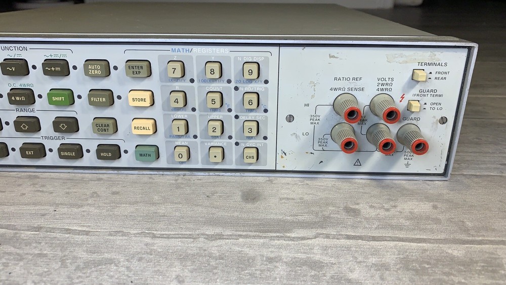 Agilent Keysight Hewlett Packard HP 3455A Digital Voltmeter
