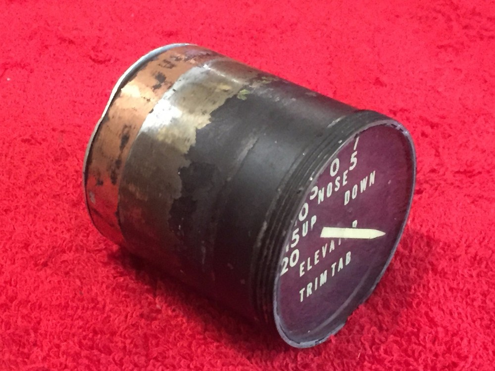 THE LIQUIDOMETER CORP 2" HORIZON STABILIZATION POSITION INDICATOR P/N EA321-8