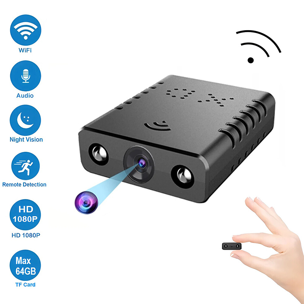Smallest WiFi Mini Camera Wireless Camera with Motion Detection 4K HD Home Cam