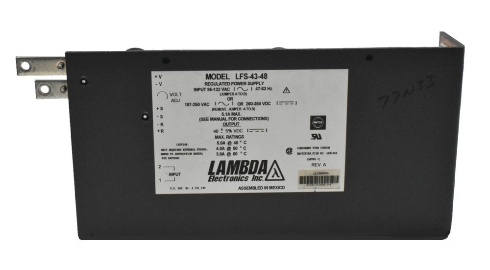 Lambda Electronics LFS-43-48 Regulated Power Supply