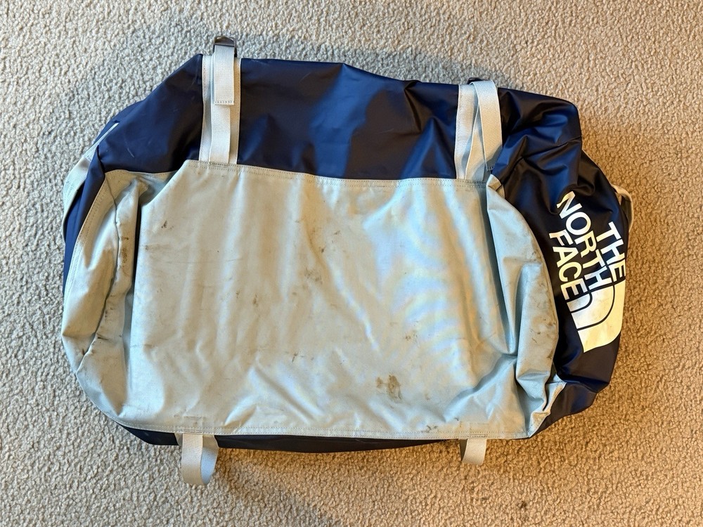 The North Face Camp Duffel Backpack Large Blue
