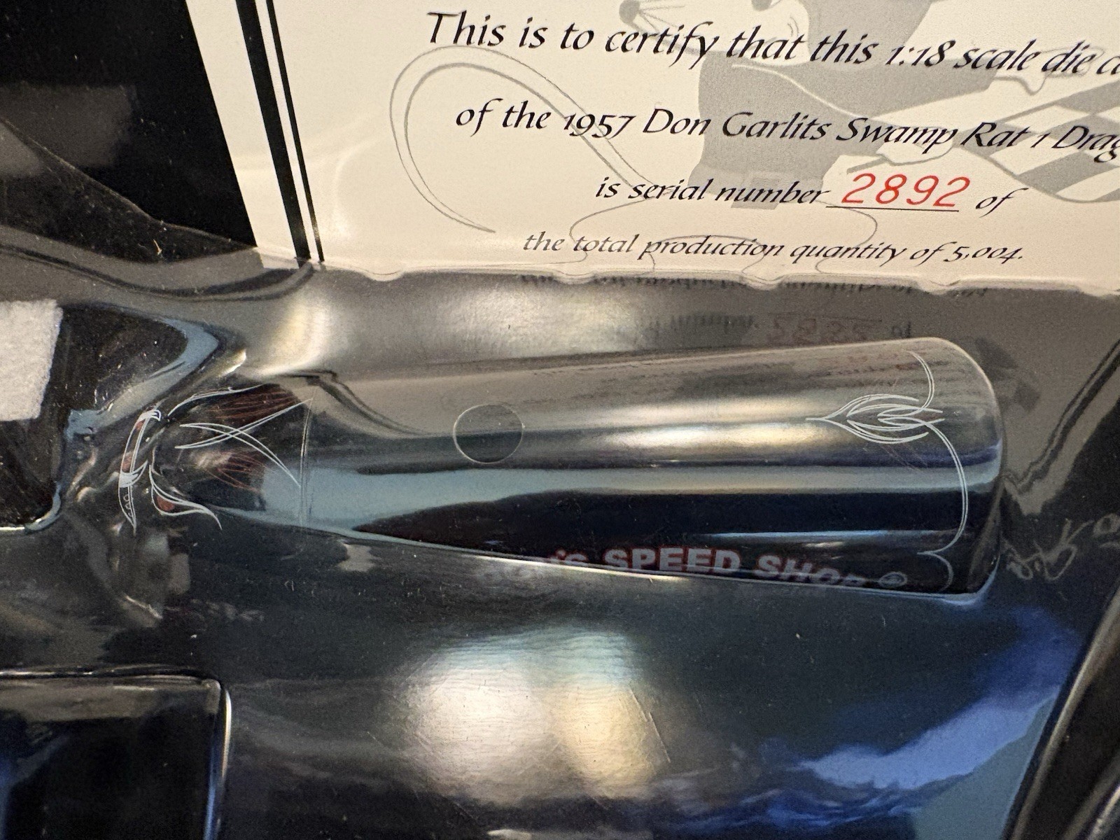 GMP Big Daddy Don Garlits Swamp Rat 1 1957 1/18 1957 Worlds Fastest Dragster