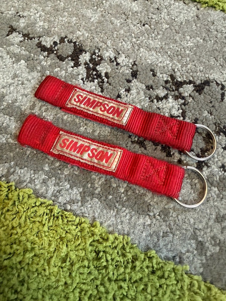 Vintage Simpson Racing Keychain / Pull