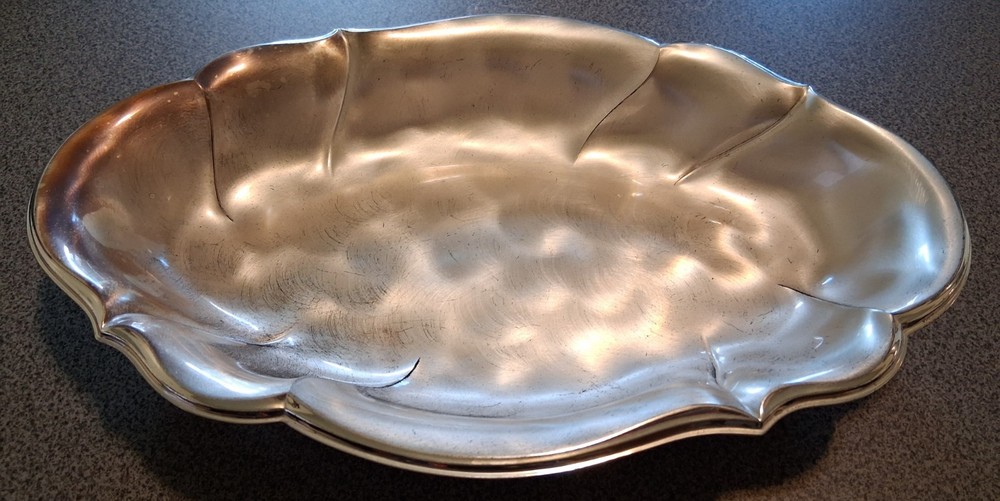 Vintage WMF Ikora #6408 Germany 4-Footed Bowl Candy Dish Silverplate 1972