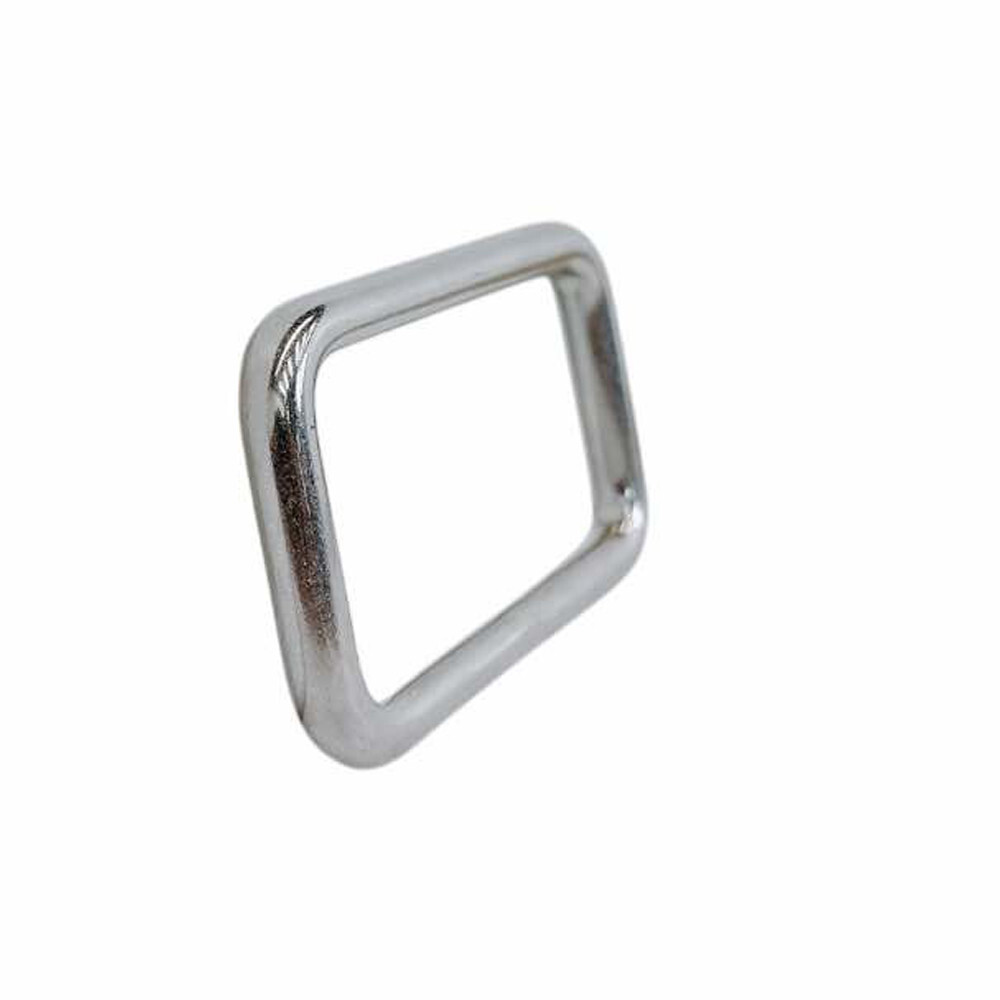 Stainless Steel 304 Mil Spec 5/16"x3" Rectangular Ring Rectangle Link 1100Lb WLL