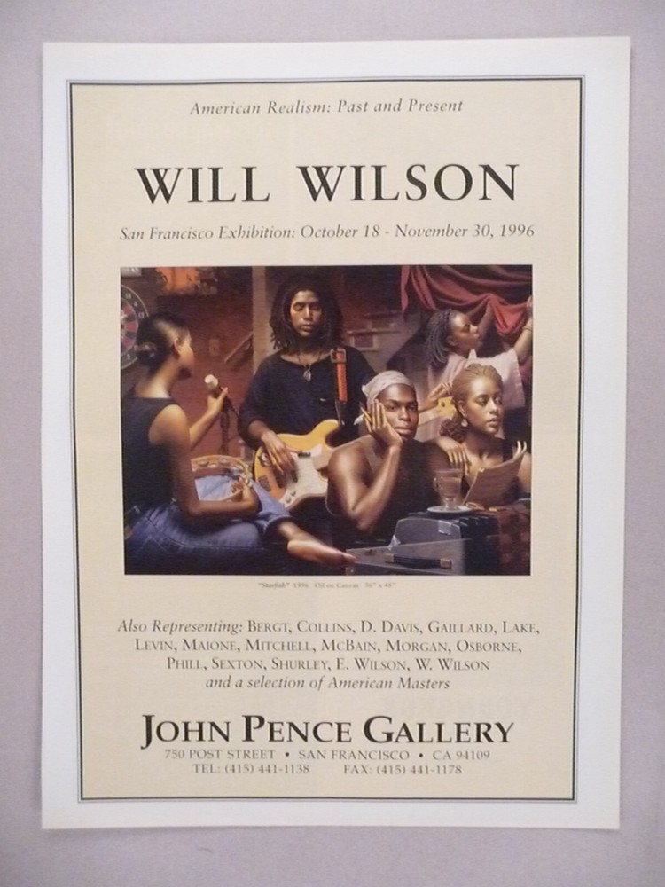 Will Wilson MAGAZINE AD - 1996