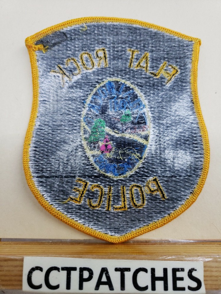 FLAT ROCK, MICHIGAN POLICE SHOULDER PATCH MI