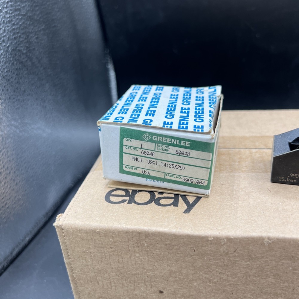 Greenlee 60048 Knockout Rectangular Rectangle Replacement Punch .990 x 1.14 In