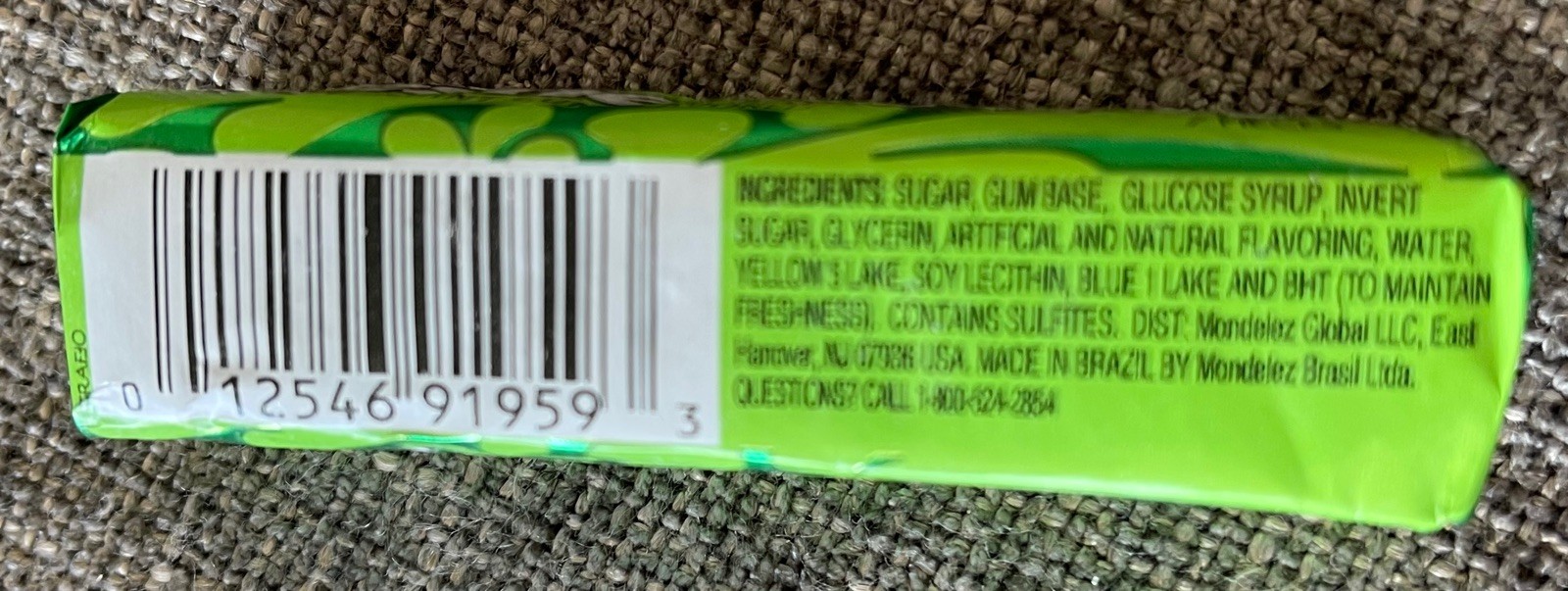 Vintage ADAMS FRESHEN-UP SPEARMINT GUM Unopened NOS