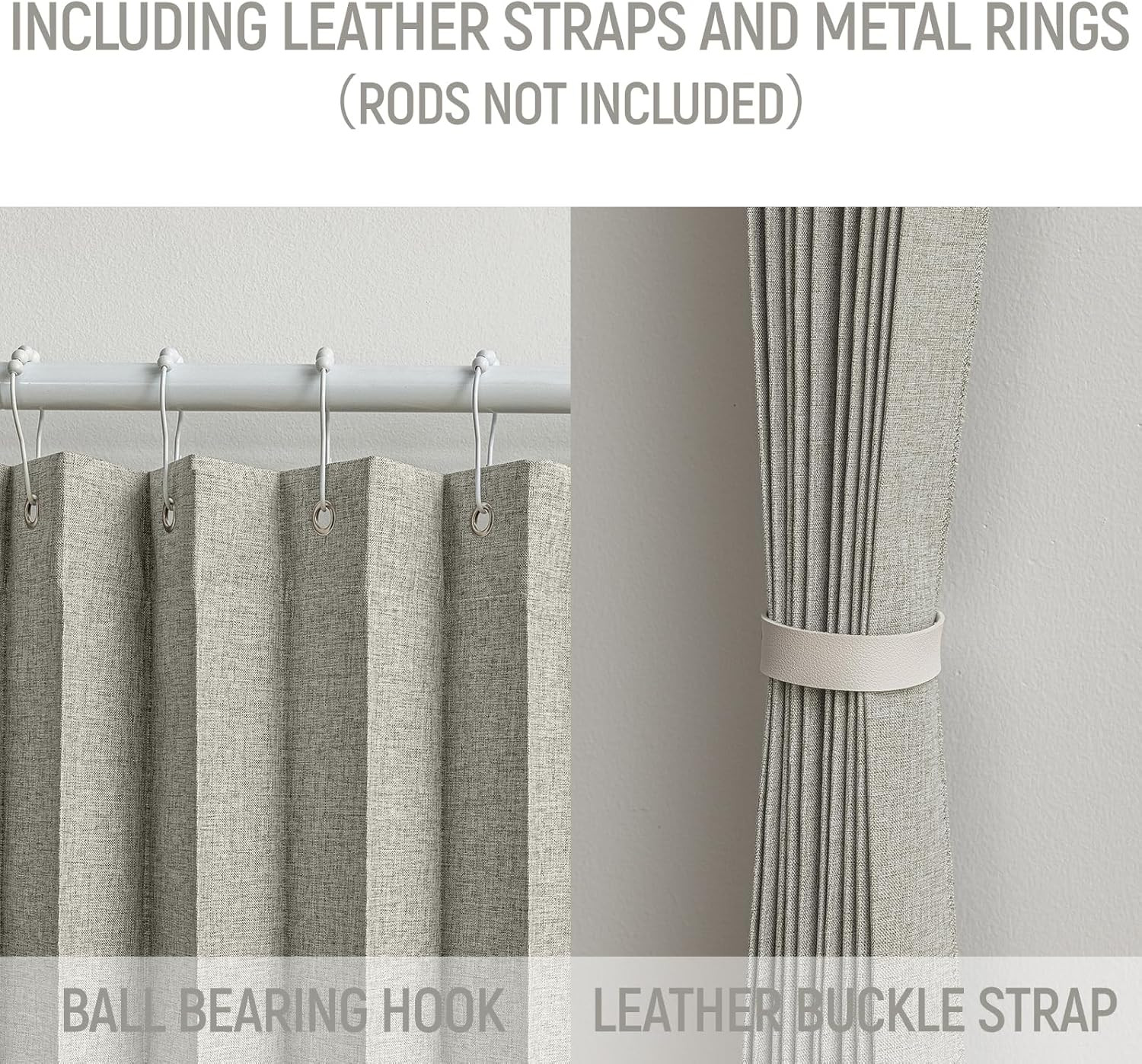 100% Blackout Accordion Door Magnetic Door Curtain Folding Closet Doors C