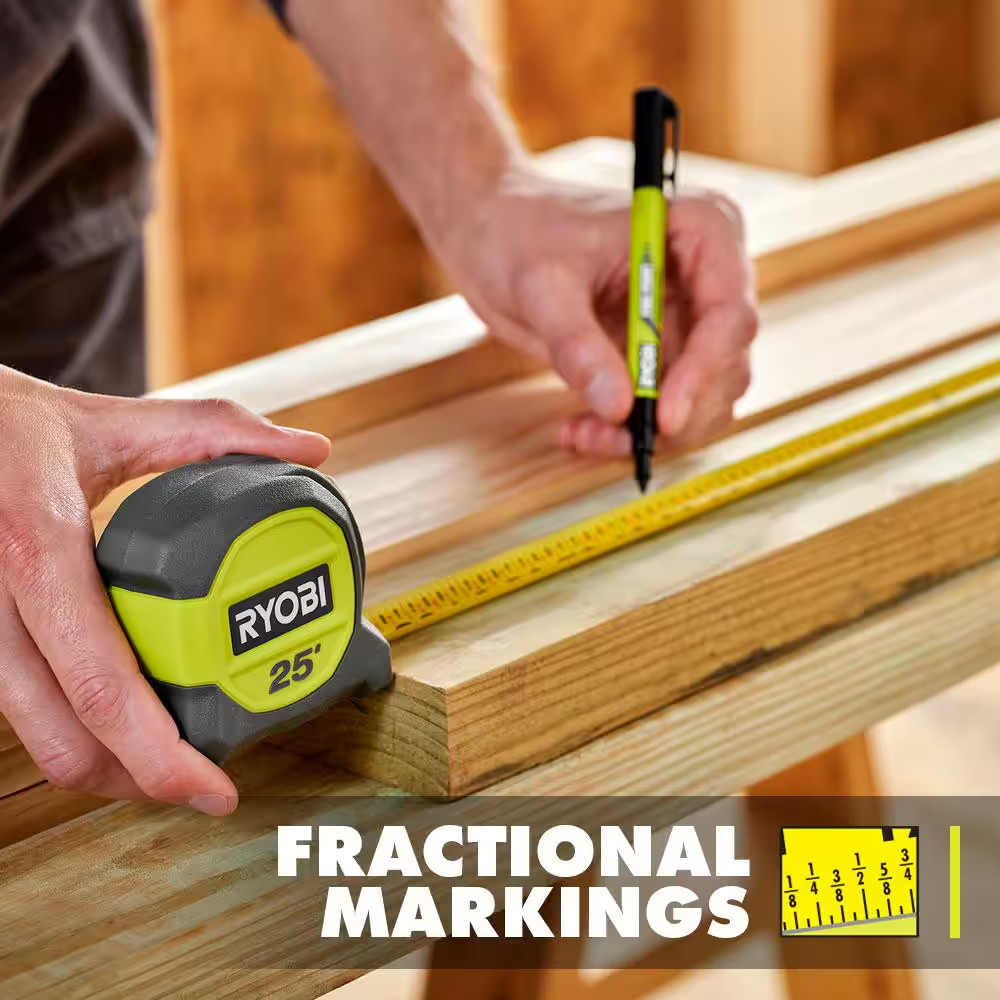 25 Ft. Compact Tape Measure 2-Pack