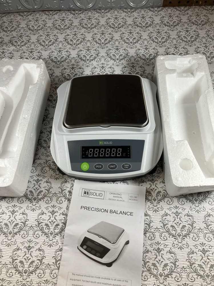 U.S. Solid 3000g x 0.01 g Precision Balance AC/DC Power Supply Missing