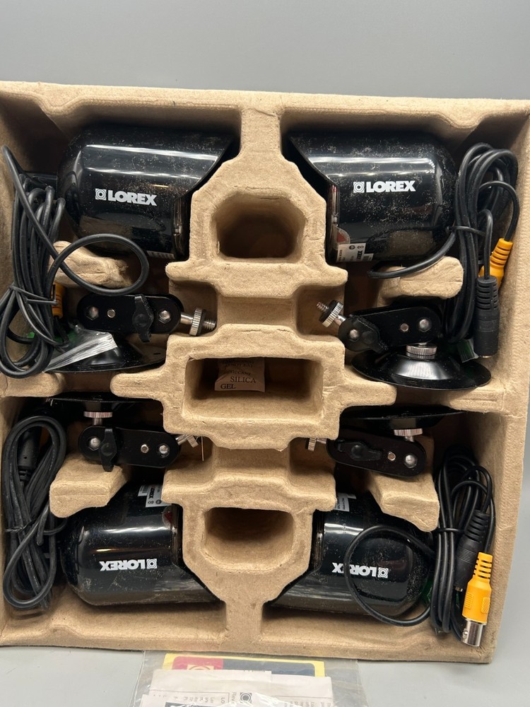 4 Lorex MC6950 Security Cameras with Cables