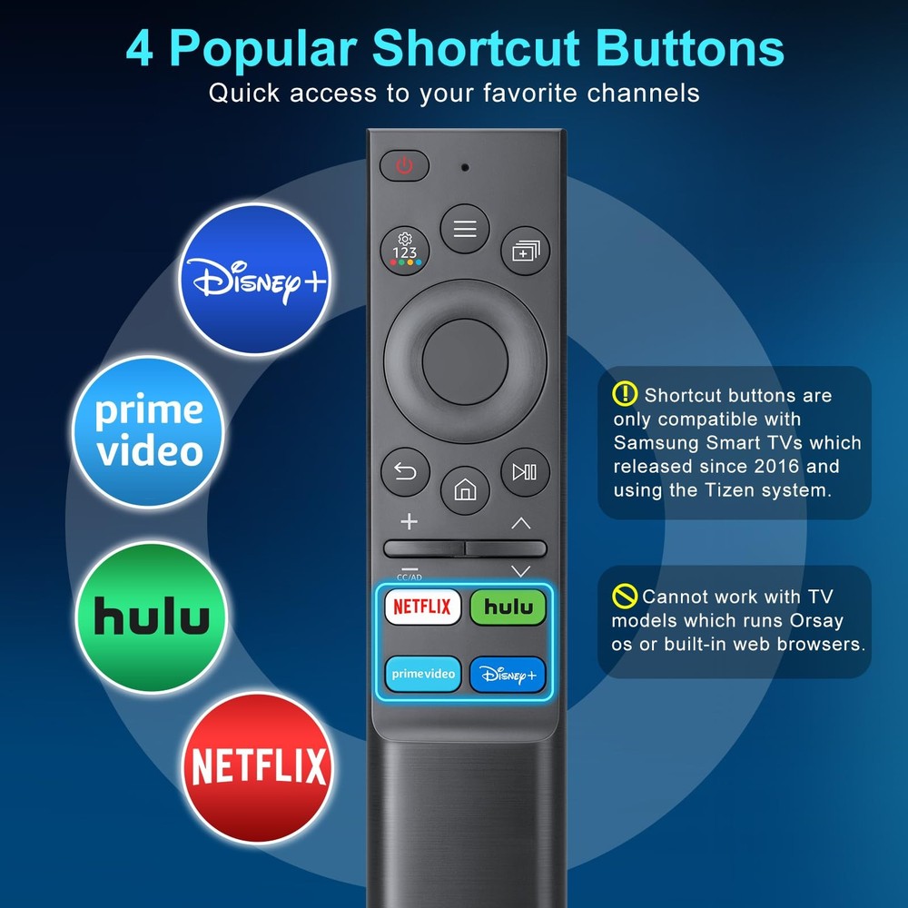 for Samsung TV Remote Control For Smart TVs, TVs