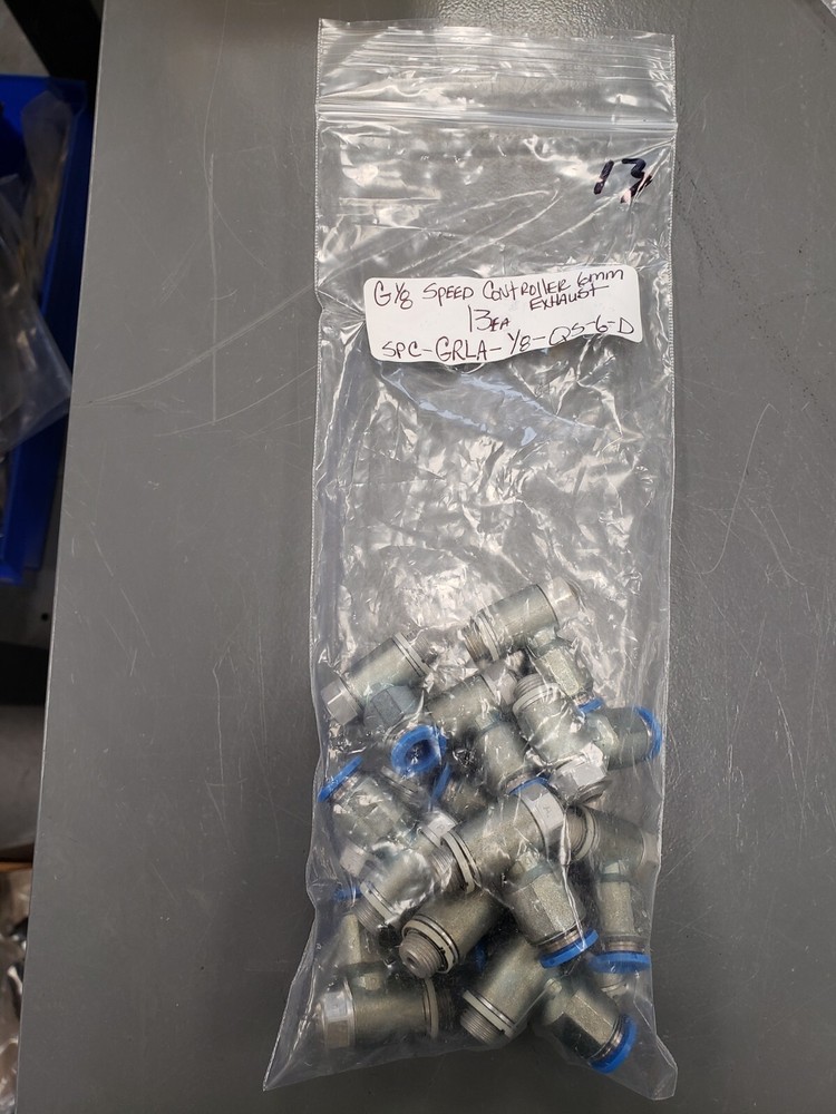 G1/8 Speed Controller, 6mm, Exhaust Control, SD