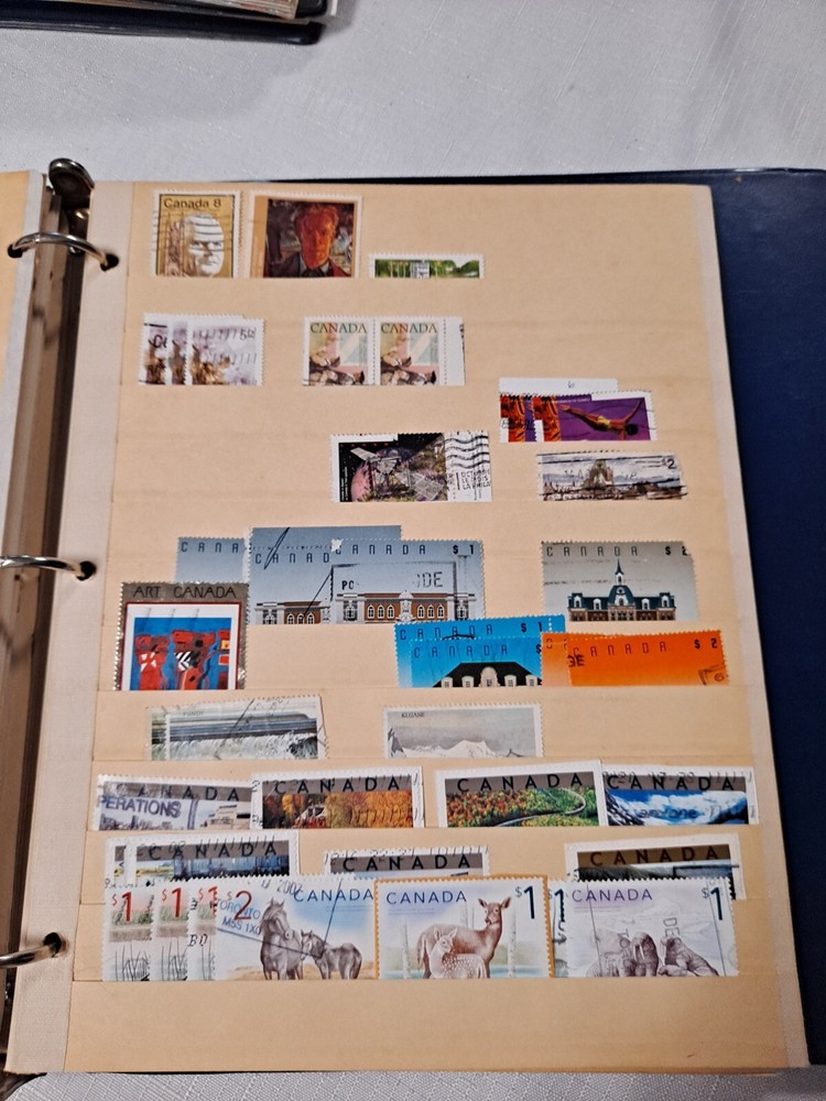 Canadian stamp collection