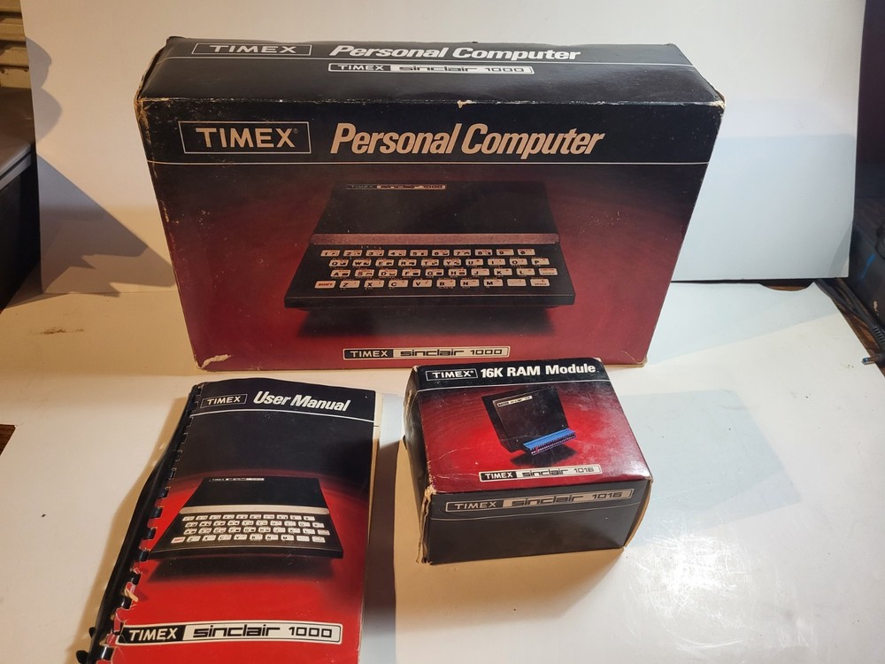 Timex Sinclair 1000 Personal Computer + Ram + Grimms Fairy Trails