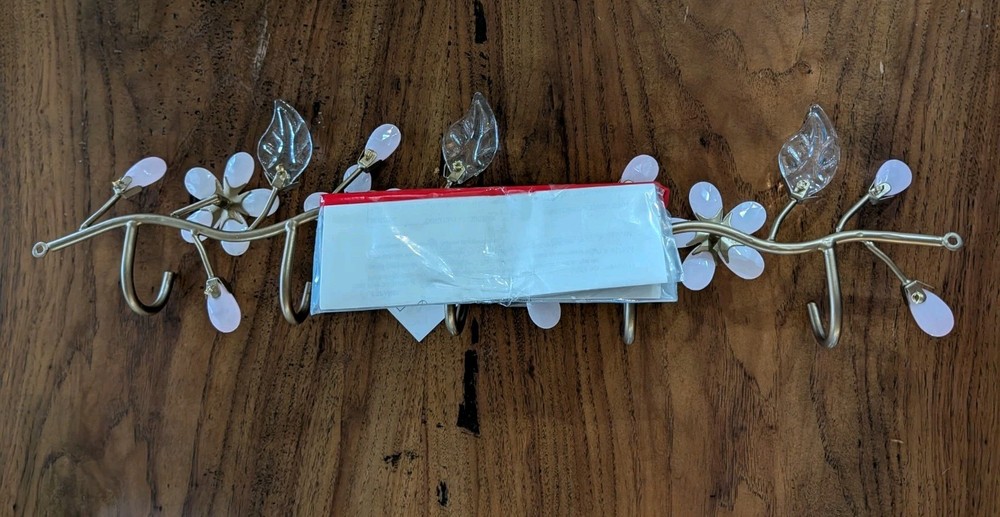 POTTERY BARN Grace Metal Hook Rack-OPEN BOX