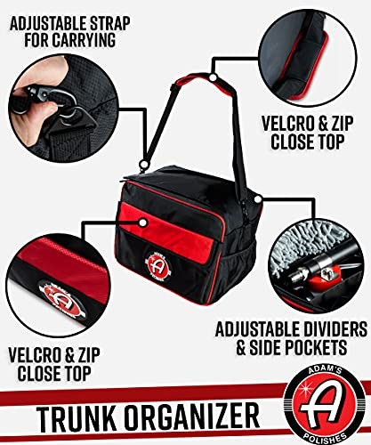 Foldable Trunk Organizer Bag - Car Box Organizer Storage For Detailing