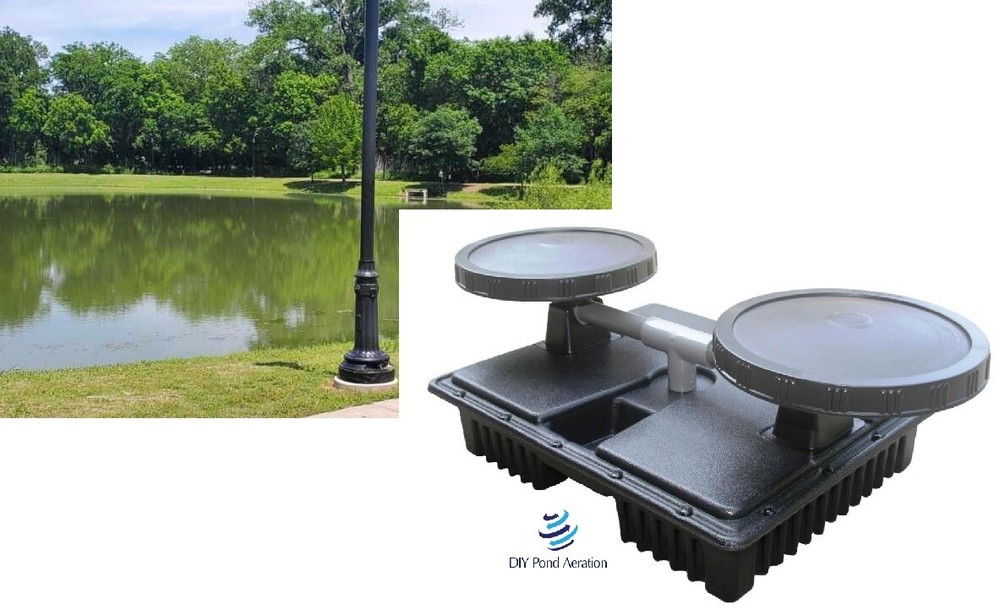 NEW 10" Membrane EPDM Disc Diffuser Aeration in Single / Double / 4-Disc W/ BASE