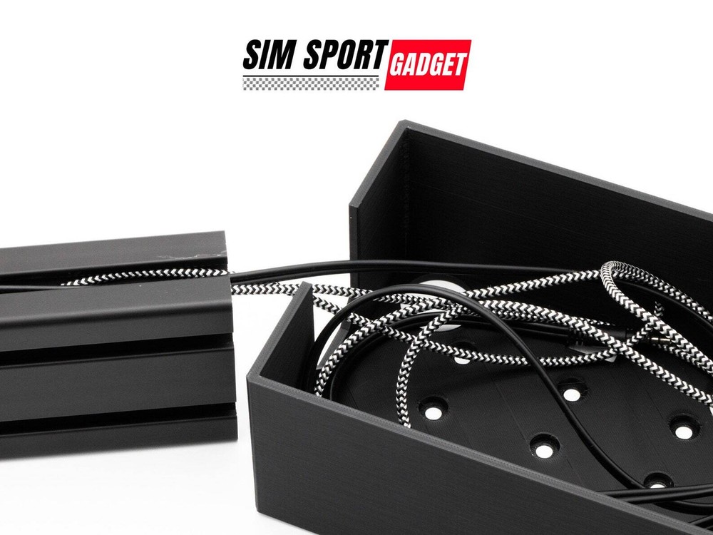 Cable Management Box for Sim Racing | Flight | Sim Rig