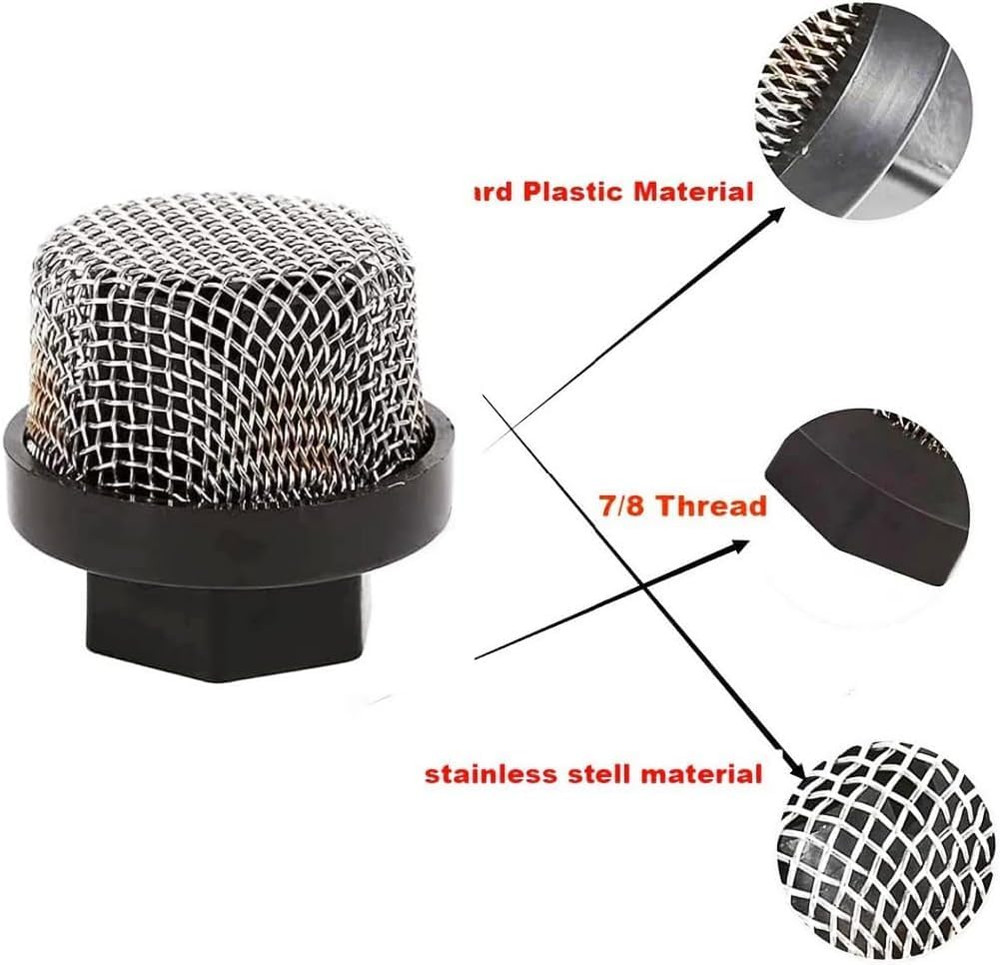 (5/Pack) 246385 Hose Inlet Strainer Filter Inlet Suction Strainer Mesh Filter fo